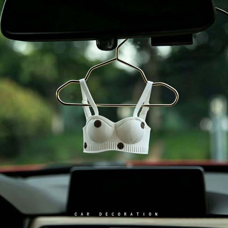 Interior Design Years - Mini iç çamaşırı araba süsü, sevimli