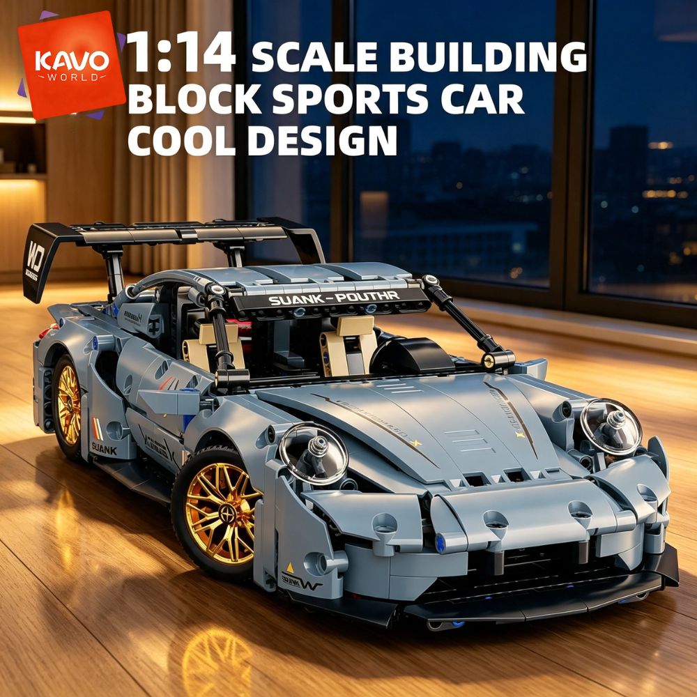 Interior Design And Build - KAVOWORLD 973 Parça Harika Oyuncaklar Yapı