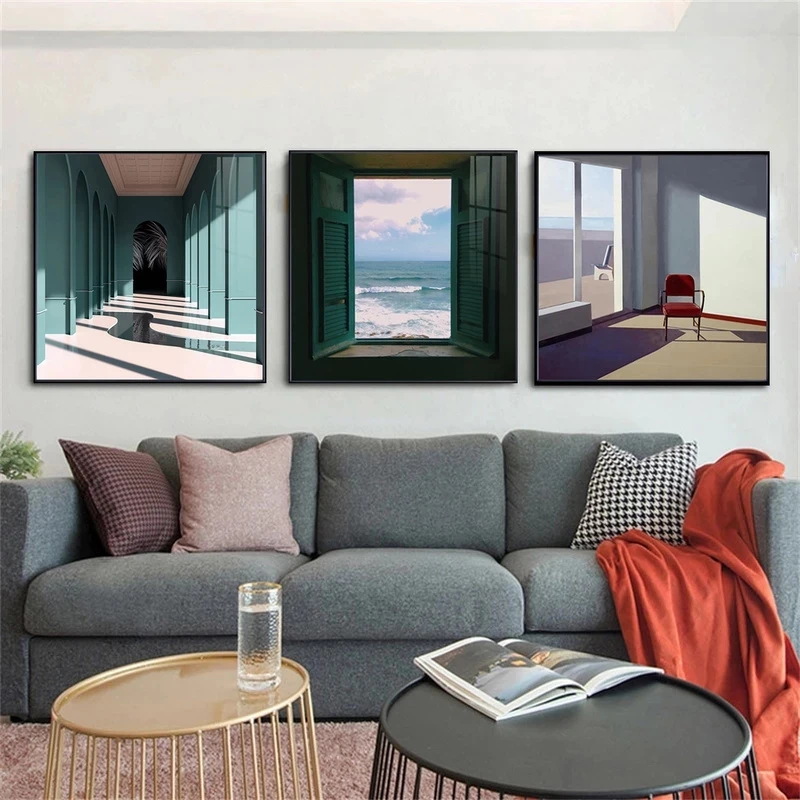 Iskandinav Pencere Dış Manzara - Interior Design Home Decor incelemesi ve fiyatı