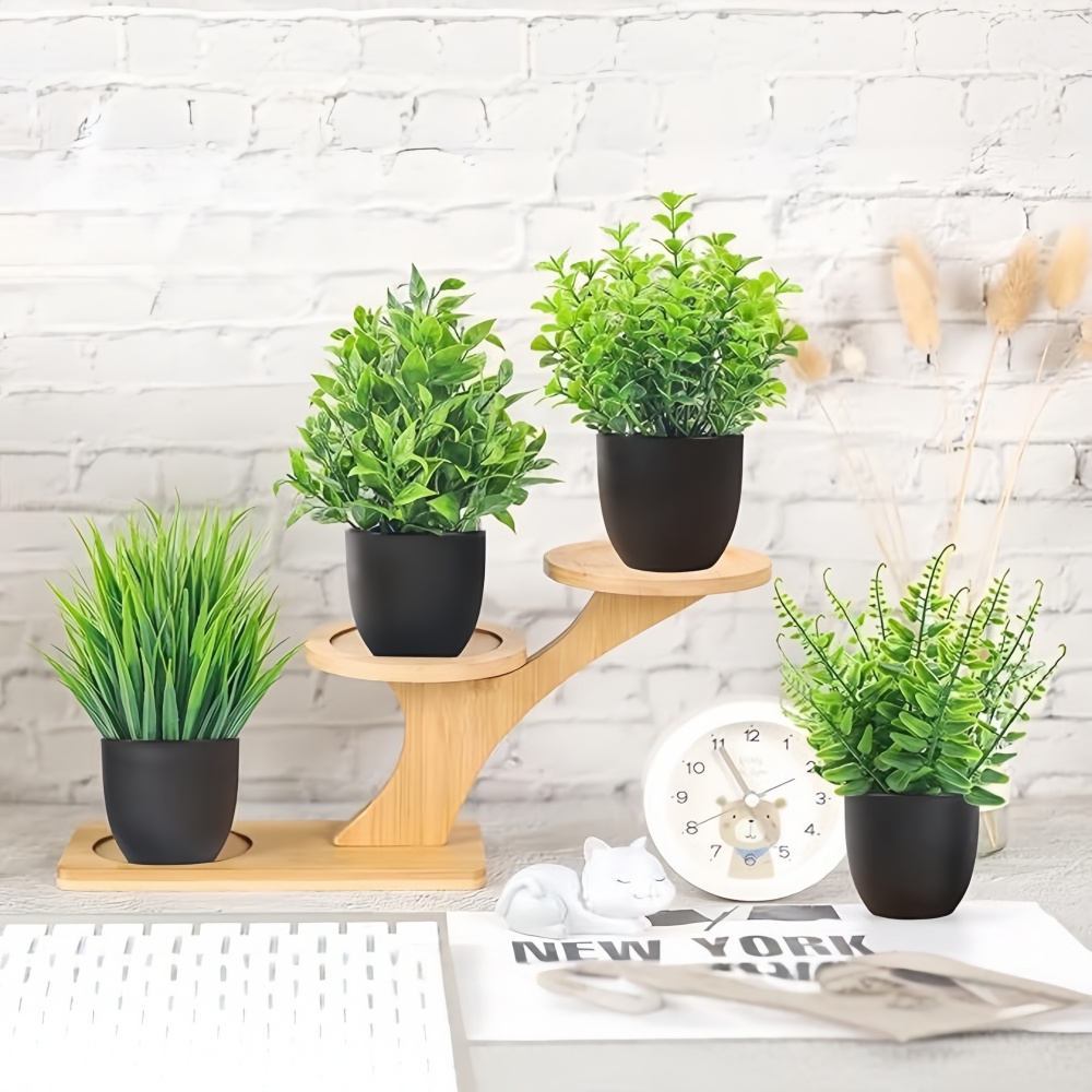 4 adet/takım Mini Yapay Bitkil - Interior Design Office incelemesi ve fiyatı
