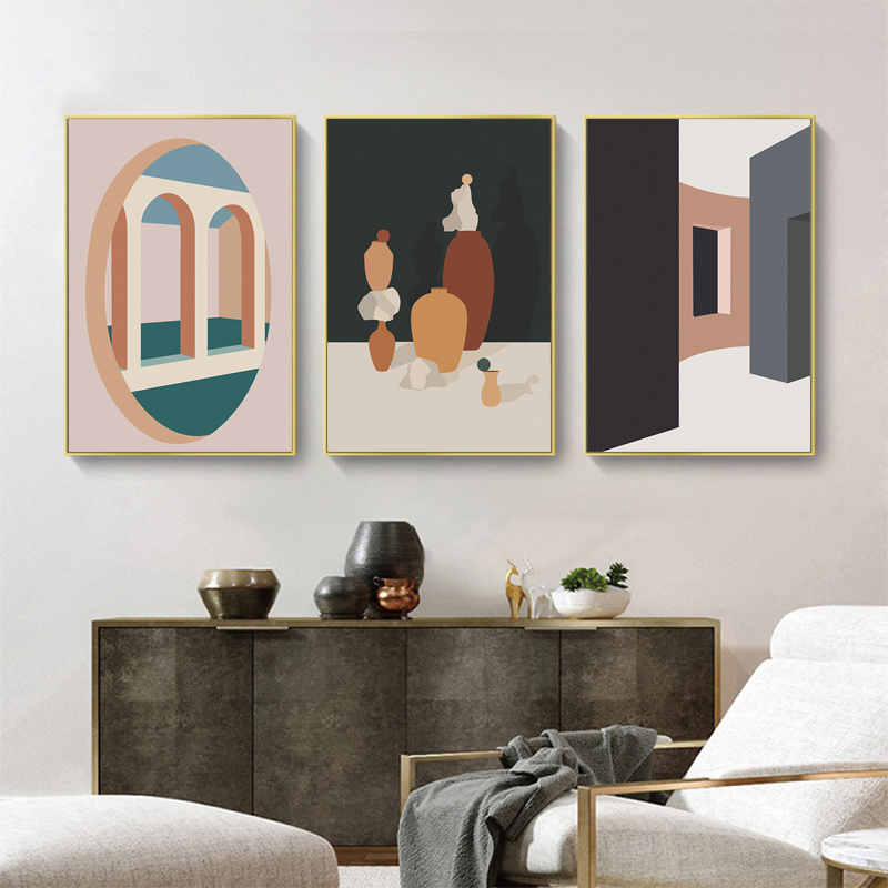 Retro Morandi Bina Tuval Sanat - Interior Design And Build incelemesi ve fiyatı