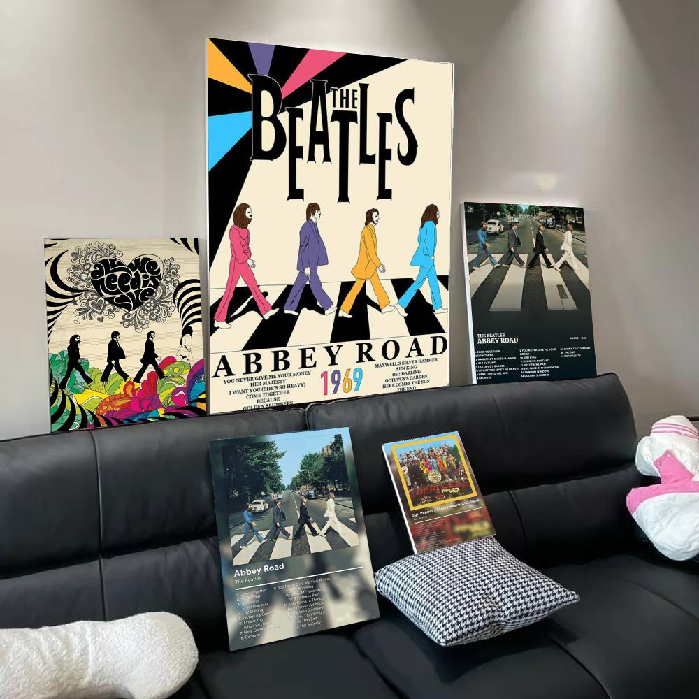 Pop Grubu T-The Beatles Poster - Interior Design Minimalist incelemesi ve fiyatı