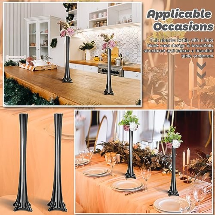 Düğün merkezi süslemeleri, res - Fluted Vase Tall incelemesi ve fiyatı
