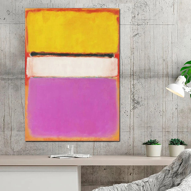 Duvar Dekoru, Mark Rothko Post - Interior Design Minimalist incelemesi ve fiyatı