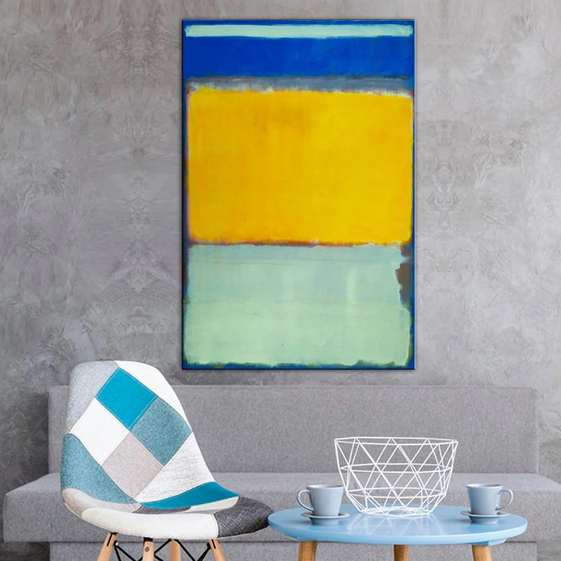 Duvar Dekoru, Mark Rothko Post - Interior Design Minimalist incelemesi ve fiyatı